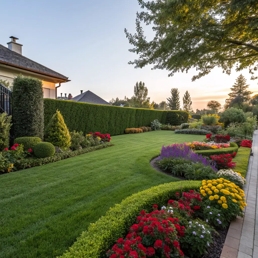 Pressure washing service cleaning a concrete driveway in Cincinnati OH by Brighter Day Exterior Cleaning
